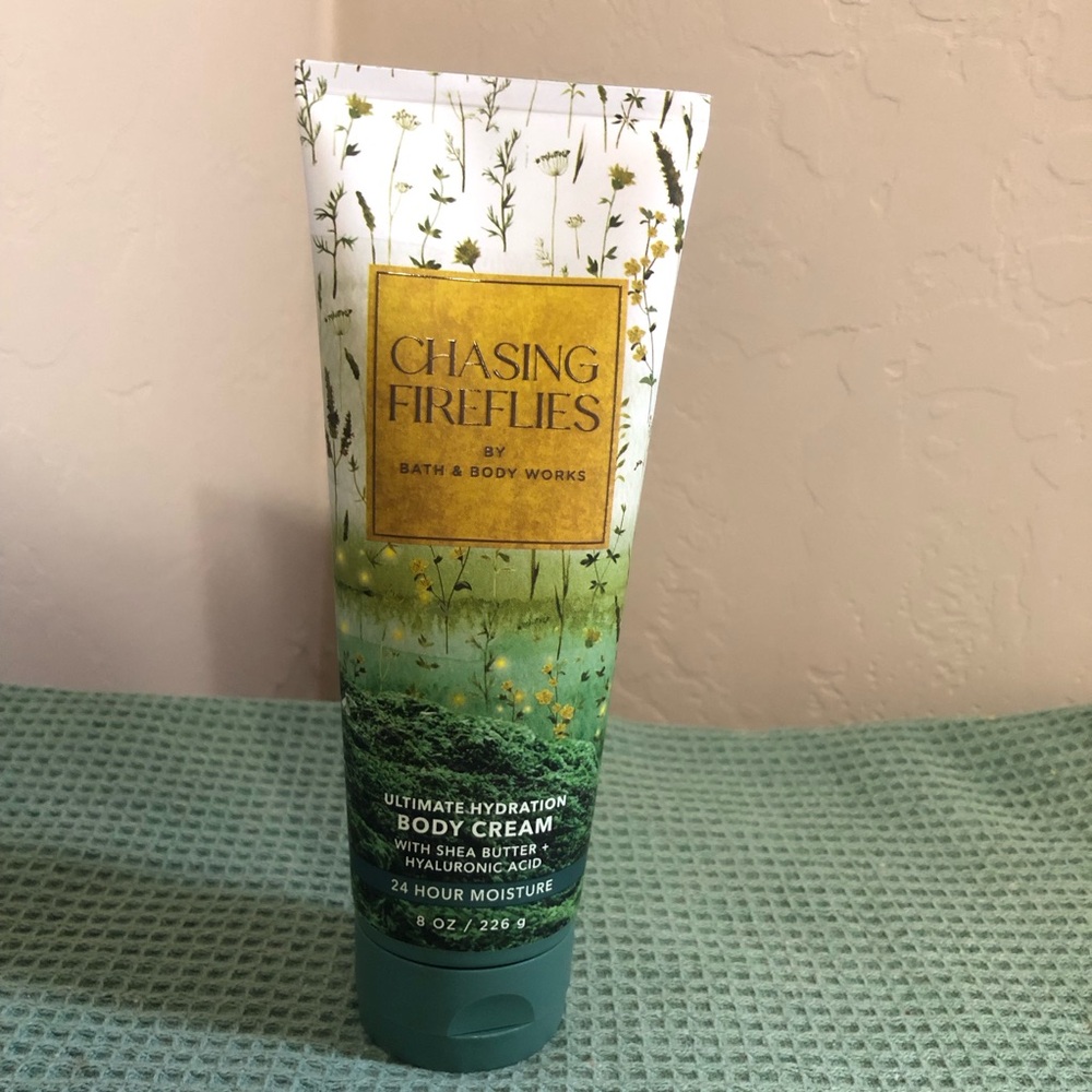 Bath & Body Works Chasing Fireflies Ultimate Hydration Body Cream Shea Tube HTF